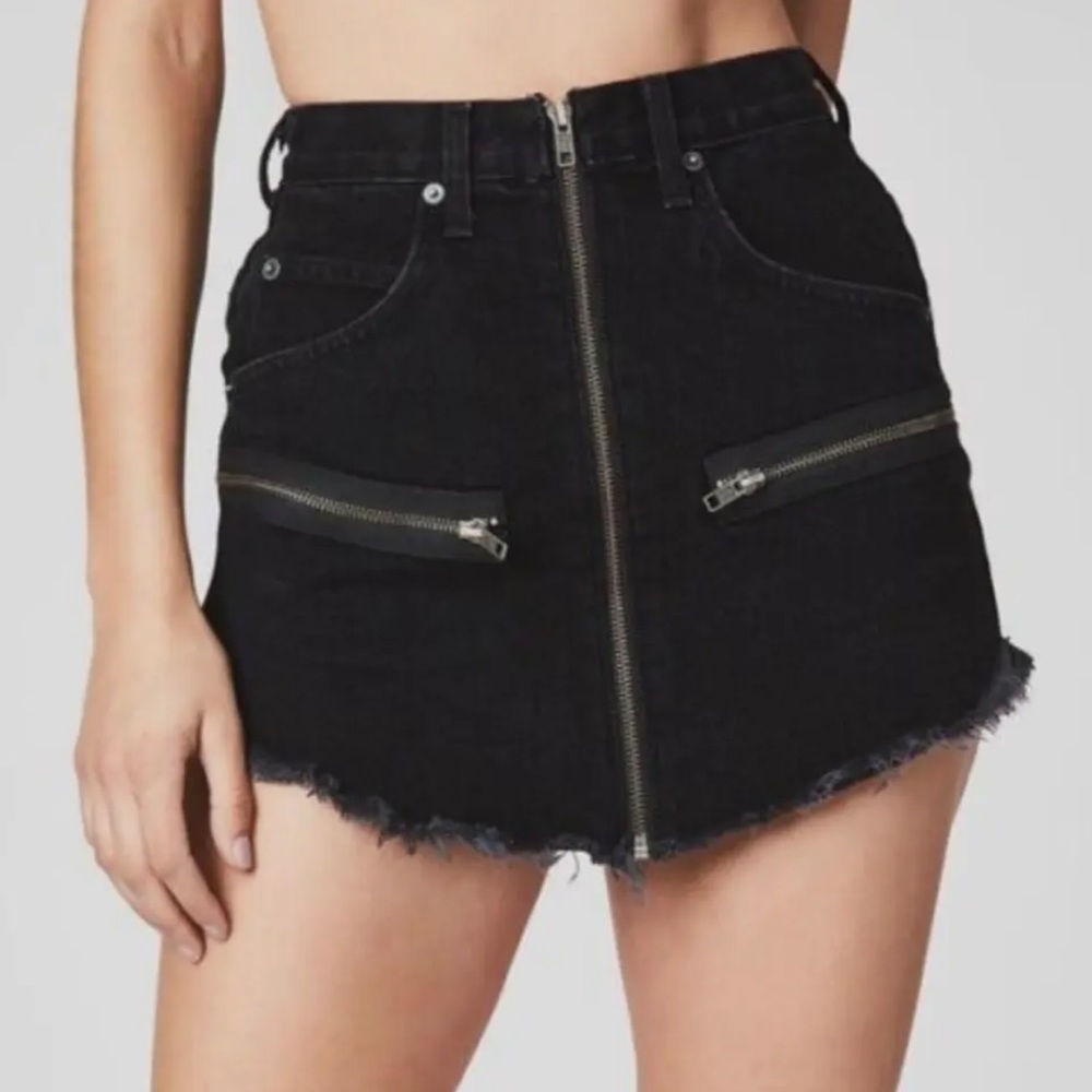 LF Denim Mini Skirt